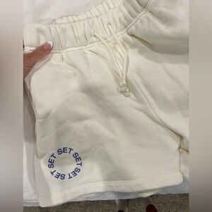 Set active sweatshorts size small